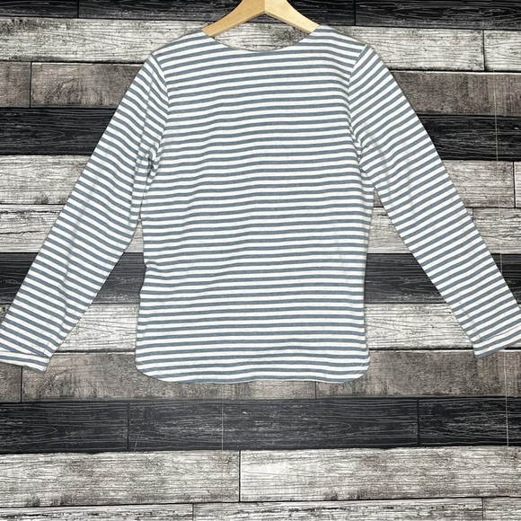 Anthropologie Postmark Shirt Womens Size Medium First Mate Top Embroidered - Picture 3 of 11